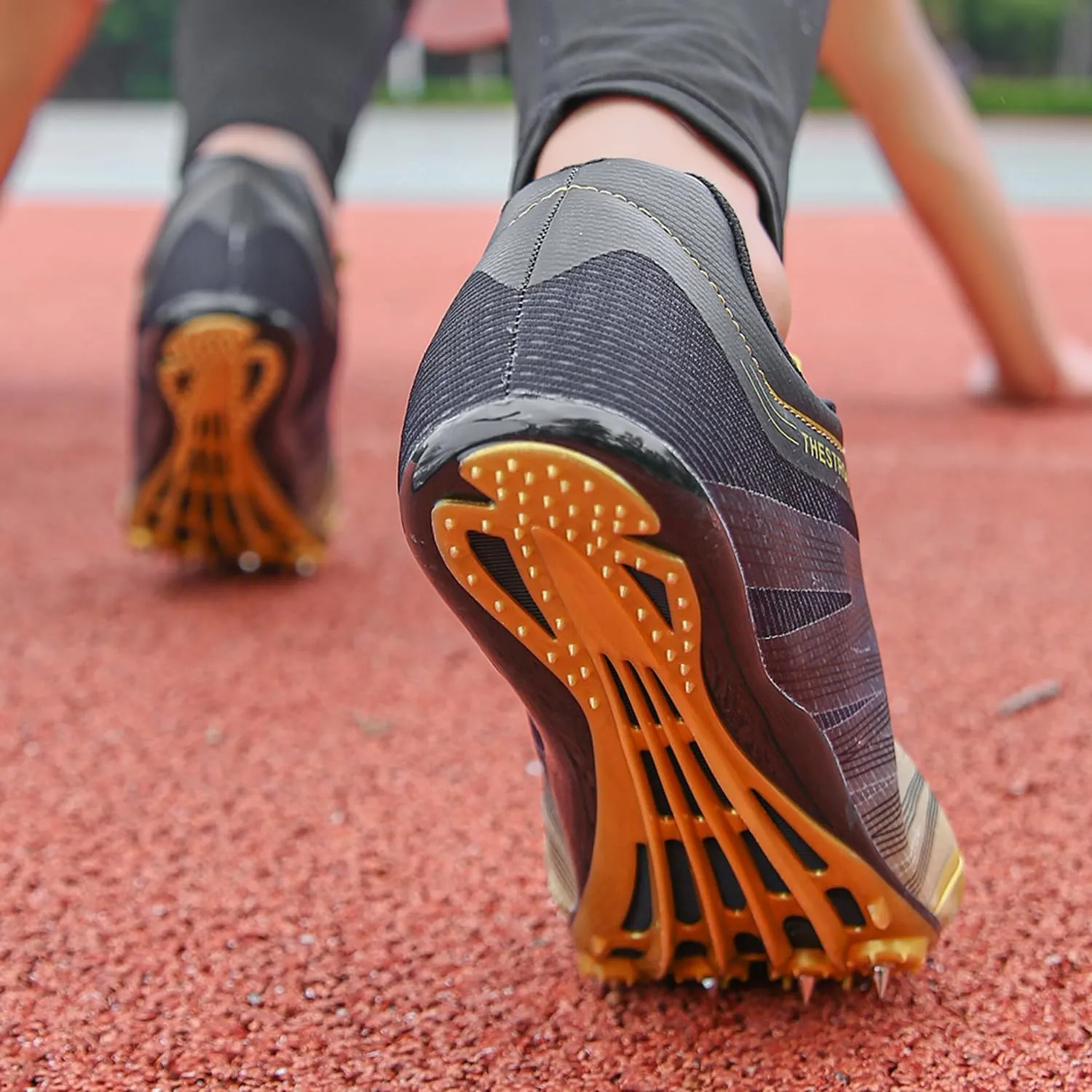 Track and Field Shoes Men Women Kids Spikes Sneakers Track Race Jumping Sneakers Girls Professional Running Nail Spikes Shoes Boys