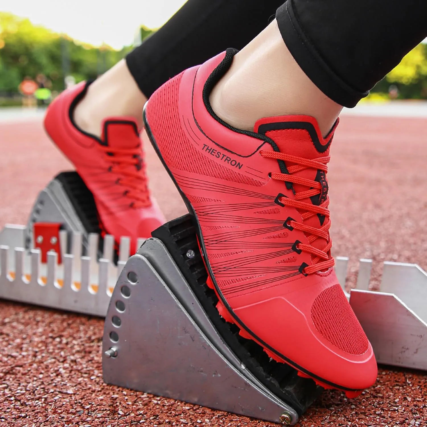 Track and Field Shoes Men Women Kids Spikes Sneakers Track Race Jumping Sneakers Girls Professional Running Nail Spikes Shoes Boys