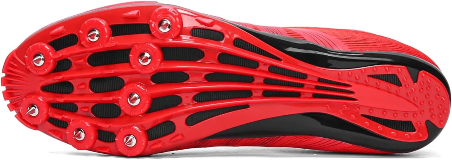 Track and Field Shoes Men Women Kids Spikes Sneakers Track Race Jumping Sneakers Girls Professional Running Nail Spikes Shoes Boys