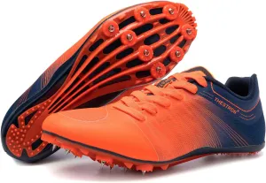 Track and Field Shoes Men Women Kids Spikes Sneakers Track Race Jumping Sneakers Girls Professional Running Nail Spikes Shoes Boys