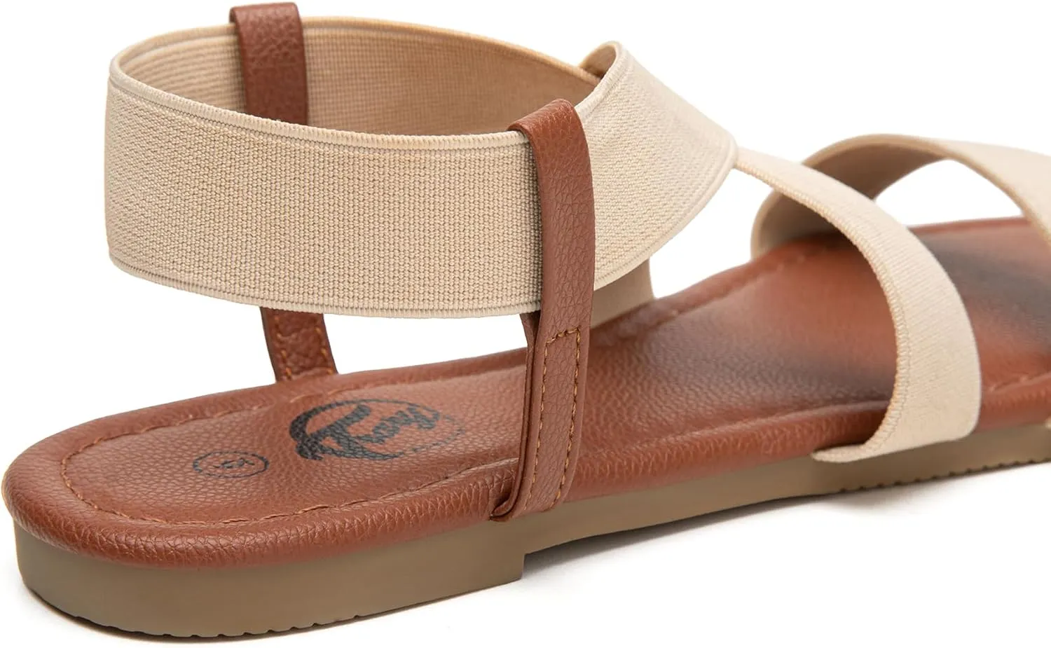 Trary Sandals Women, Womens Sandals, Flat Sandals for Women Dressy Summer, Women's Sandals, Elastic Sandals for Women, Cute Sandals, Open Toe Dress Sandals,Wide Sandles Womans, Sandalias Para Mujer