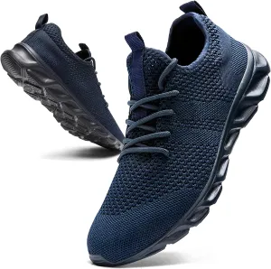 Tvtaop Mens Tennis Shoes Athletic Running Shoes Lightweight Sneakers Non Slip Walking Gym Shoes