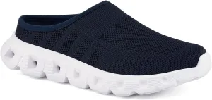 Urban Sport Carla Mules/Clogs for Women | Comfortable Slip On Shoes | Women’s Platform Mules & Clogs | Navy