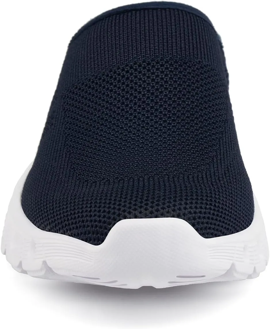 Urban Sport Carla Mules/Clogs for Women | Comfortable Slip On Shoes | Women’s Platform Mules & Clogs | Navy