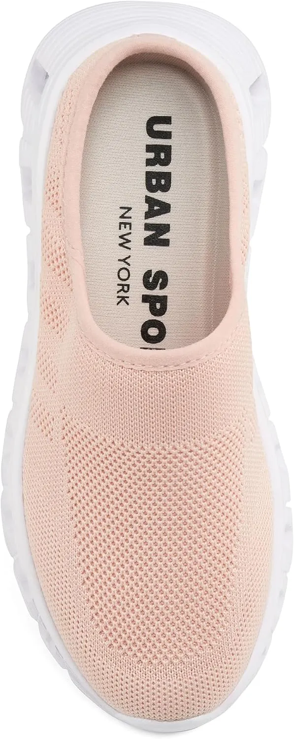 Urban Sport Carla Mules/Clogs for Women | Comfortable Slip On Shoes | Women’s Platform Mules & Clogs | Pink