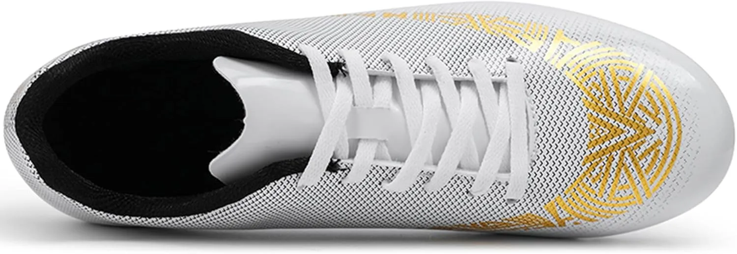 UYO Men's Track Shoes Spikes Sprint Sneakers Athletic Race Jumping Breathable Training Lightweight Track Cleats for Men