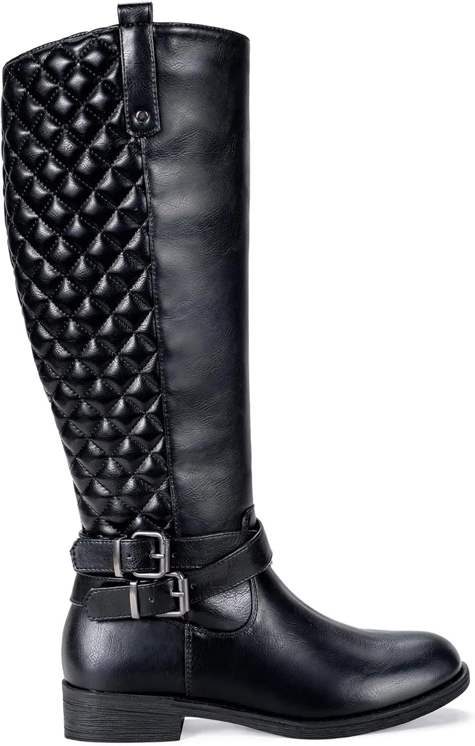 Vepose Women's 949 Knee High Boots,Tall Riding Boots Low Heel with Wide Calf