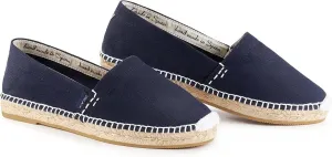 VISCATA Begur Canvas Slip On Espadrilles Handmade 2 ½” Heel Men's Espadrilles with Breathable Cotton Canvas and 100% Natural Jute Insole for All Casual Occasions