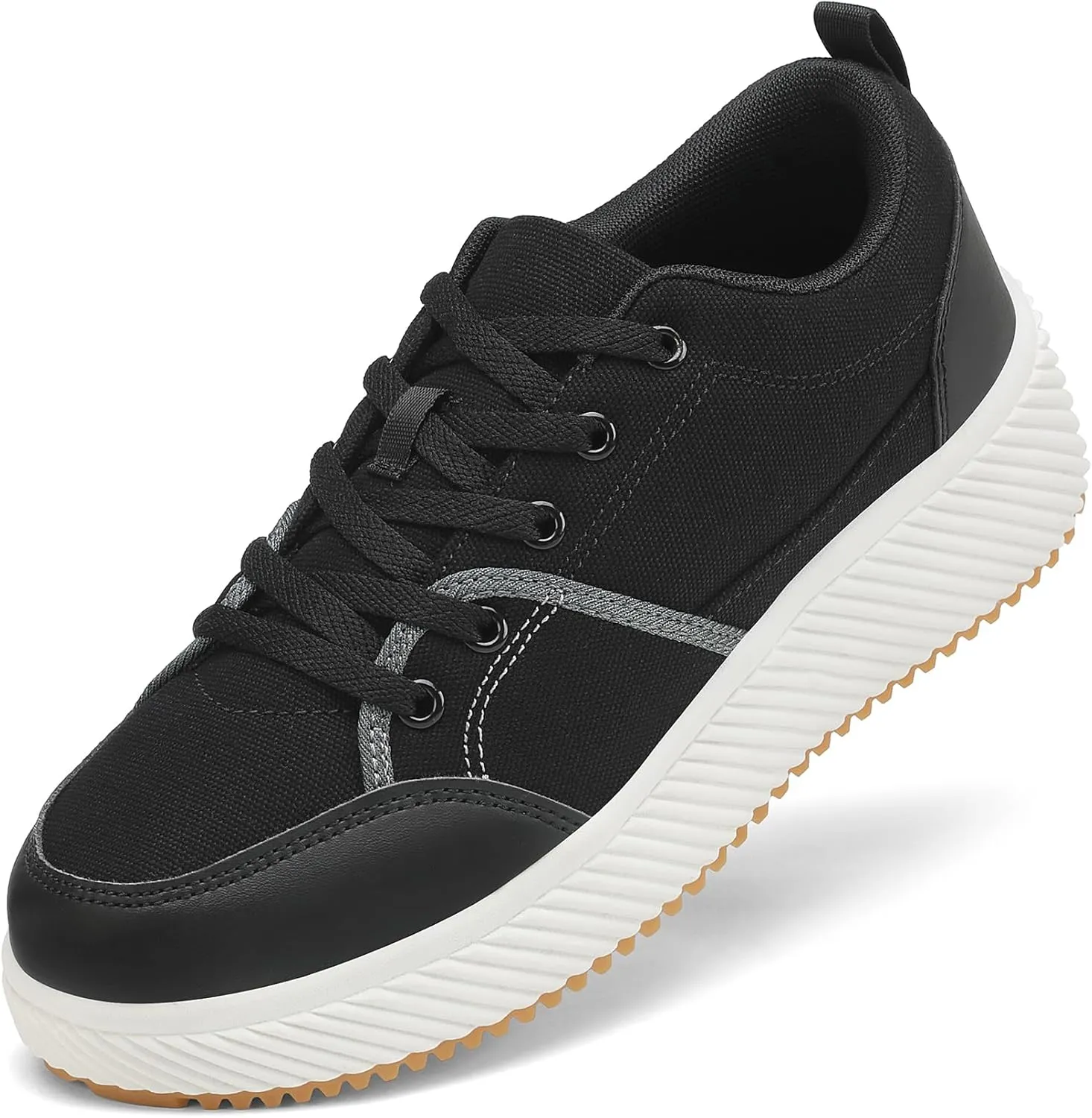 VZQ Platform Sneakers for Women,Comfortable Low Top Braided Womens Chunky Sneakers Casual Classic Tennis Shoes for Walking