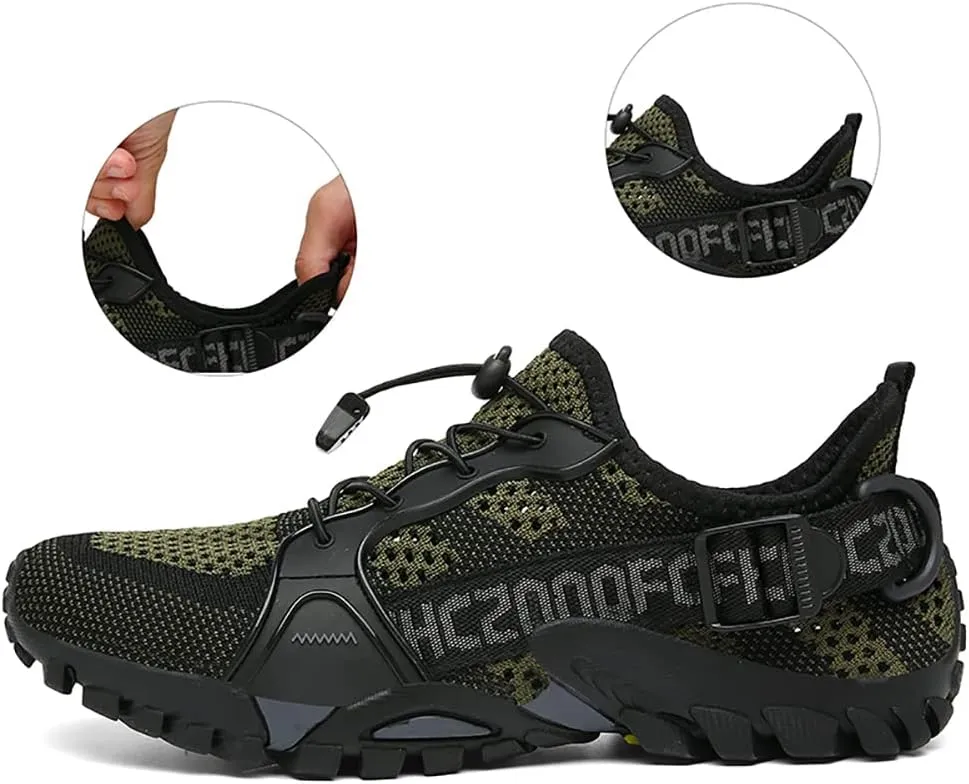 Water Shoes Men Women Outdoor Hiking Shoes Quick Drying Beach Aqua Shoes Travel Trekking Walking Climbing Sneakers
