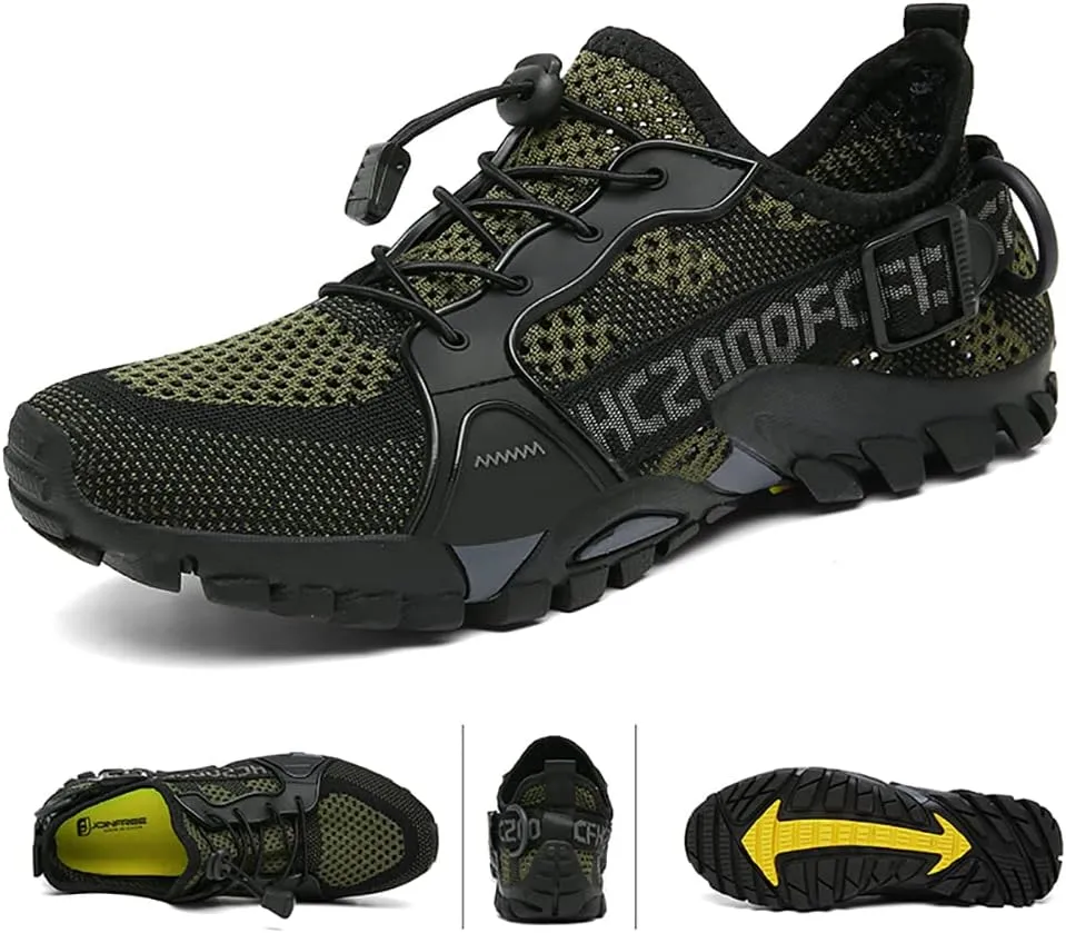 Water Shoes Men Women Outdoor Hiking Shoes Quick Drying Beach Aqua Shoes Travel Trekking Walking Climbing Sneakers