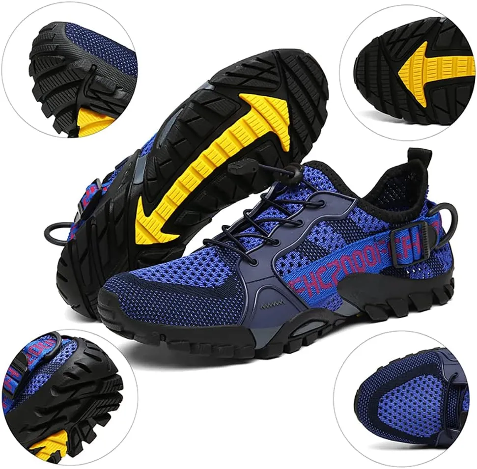 Water Shoes Men Women Outdoor Hiking Shoes Quick Drying Beach Aqua Shoes Travel Trekking Walking Climbing Sneakers