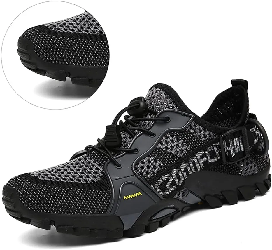 Water Shoes Men Women Outdoor Hiking Shoes Quick Drying Beach Aqua Shoes Travel Trekking Walking Climbing Sneakers