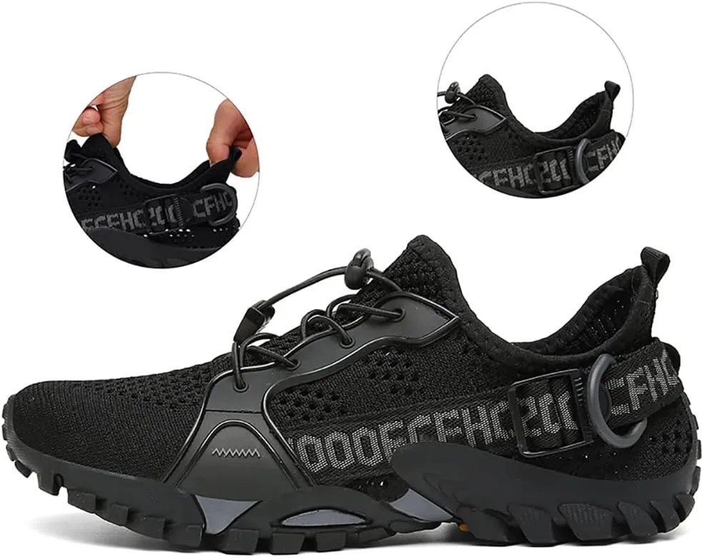 Water Shoes Men Women Outdoor Hiking Shoes Quick Drying Beach Aqua Shoes Travel Trekking Walking Climbing Sneakers
