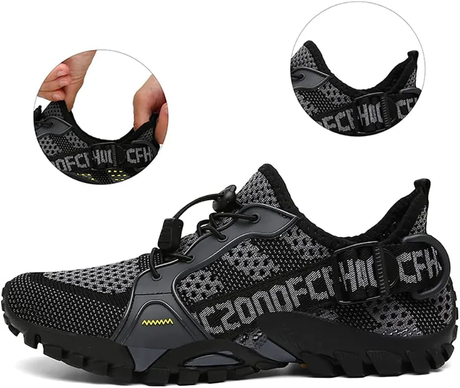 Water Shoes Men Women Outdoor Hiking Shoes Quick Drying Beach Aqua Shoes Travel Trekking Walking Climbing Sneakers
