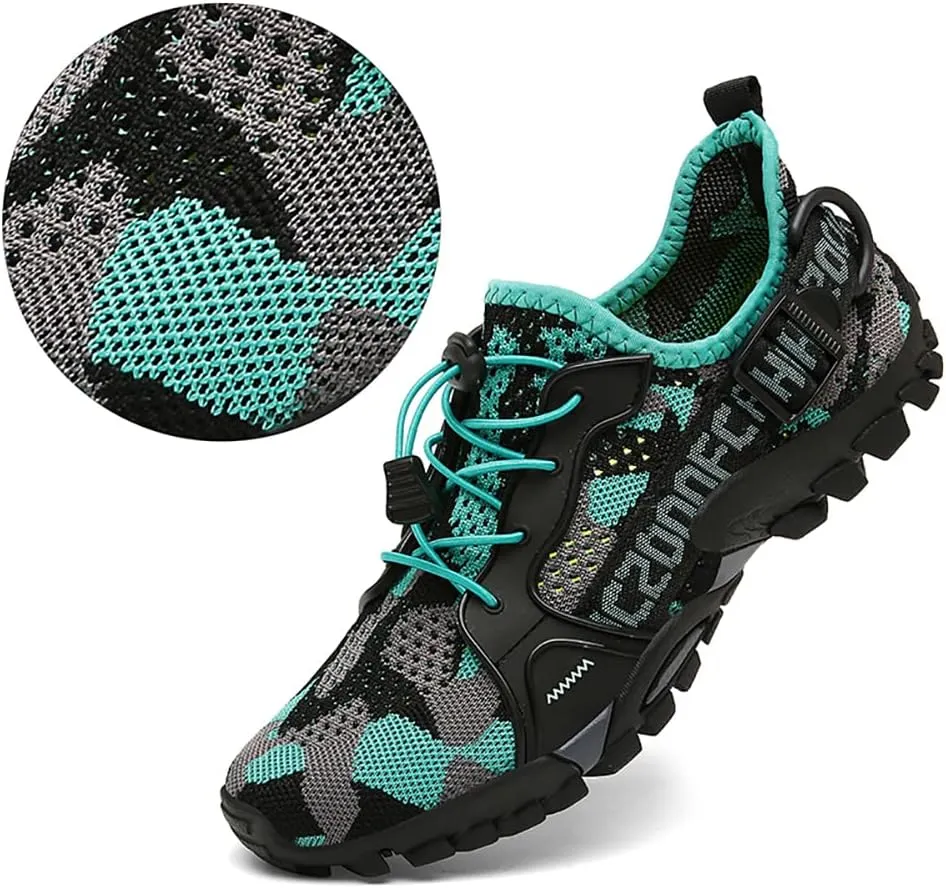 Water Shoes Men Women Outdoor Hiking Shoes Quick Drying Beach Aqua Shoes Travel Trekking Walking Climbing Sneakers