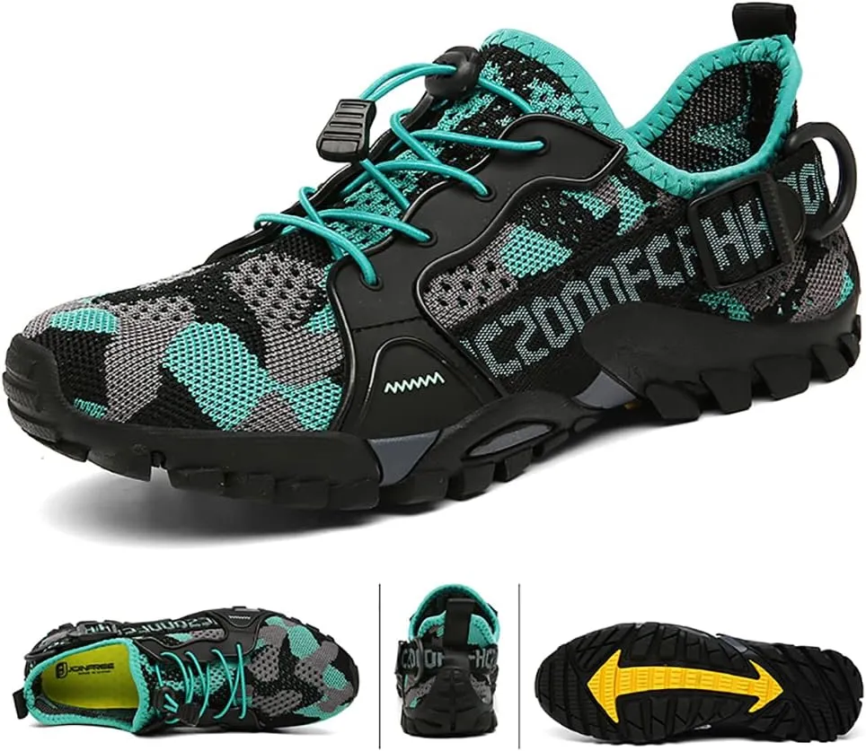 Water Shoes Men Women Outdoor Hiking Shoes Quick Drying Beach Aqua Shoes Travel Trekking Walking Climbing Sneakers