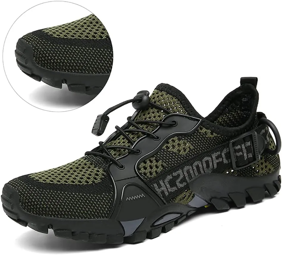 Water Shoes Men Women Outdoor Hiking Shoes Quick Drying Beach Aqua Shoes Travel Trekking Walking Climbing Sneakers