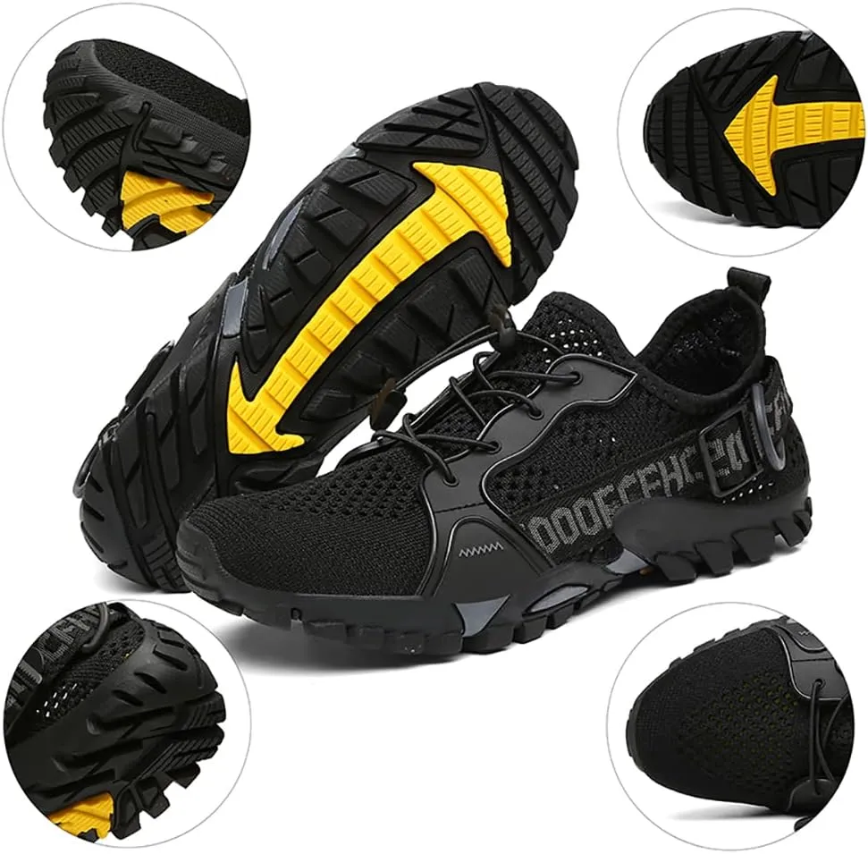 Water Shoes Men Women Outdoor Hiking Shoes Quick Drying Beach Aqua Shoes Travel Trekking Walking Climbing Sneakers