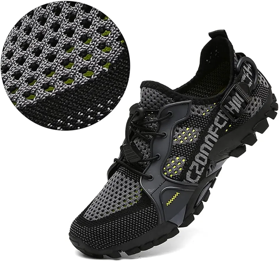 Water Shoes Men Women Outdoor Hiking Shoes Quick Drying Beach Aqua Shoes Travel Trekking Walking Climbing Sneakers