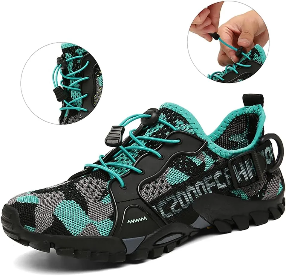 Water Shoes Men Women Outdoor Hiking Shoes Quick Drying Beach Aqua Shoes Travel Trekking Walking Climbing Sneakers