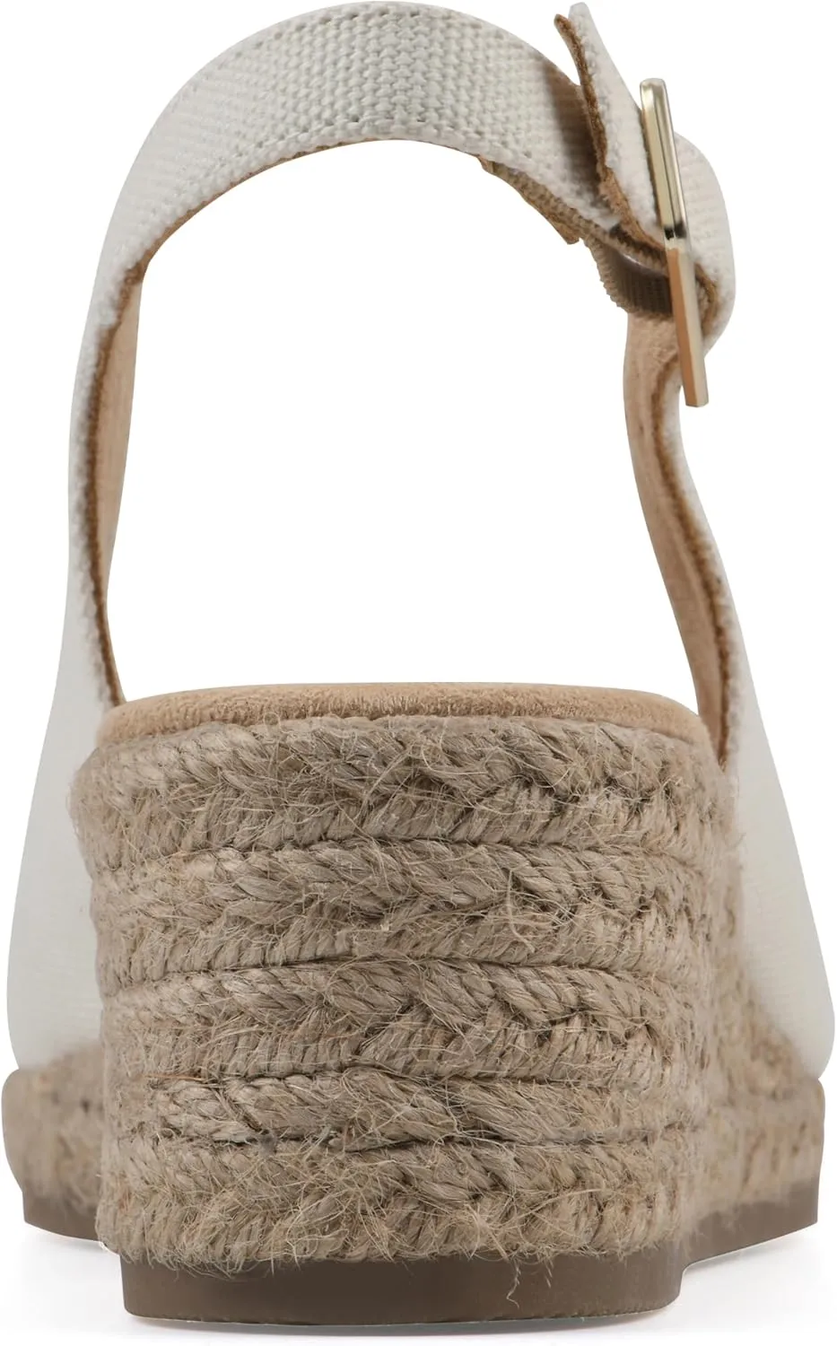 WHITE MOUNTAIN Women's Maize Sling-Back Mini-Heel Espadrille Sandal