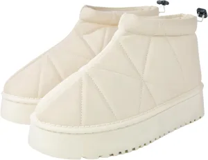 Winter Ankle Boots for Women - Water Resistant Leather Booties Non-Slip Platform Suede Mini Women's Boots - Perfect for Christmas Gifts