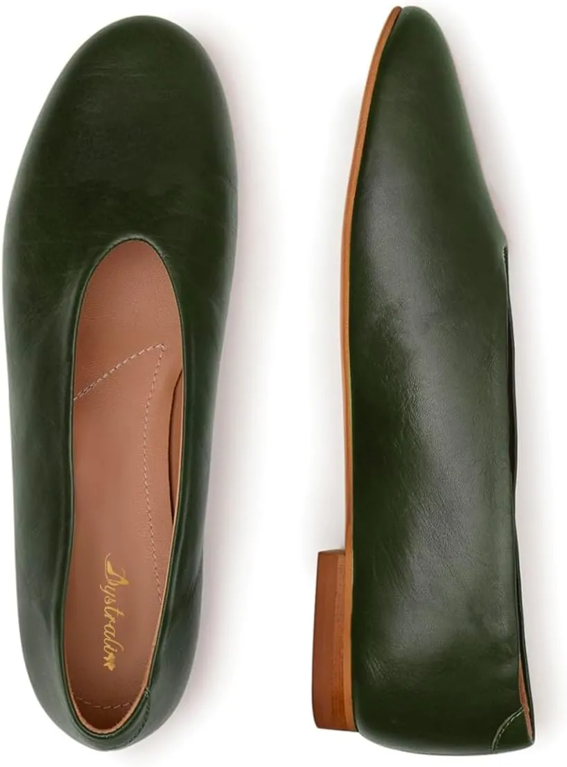 Women Flat Penny Loafers Closed Round Toe Slip On Loafer Flats Matte Leather Crocodile Ballet Flats for Daily Casual Office Work Flat Shoes Club Driver Flats Comfort Spring Size 4-11 M US