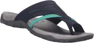 Women Orthopedic Sandals with Arch Support Flip Flops for Plantar Fasciitis Comfort Slippers Supportive Toe-Clipped Platform Sandals with Toe Ring Loop Outside Beach Flip-Flops