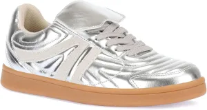 Women Sneakers Lace Up Classic Fashion Sneakers Comfortable Leisure Shoes Walking Shoes Tennis