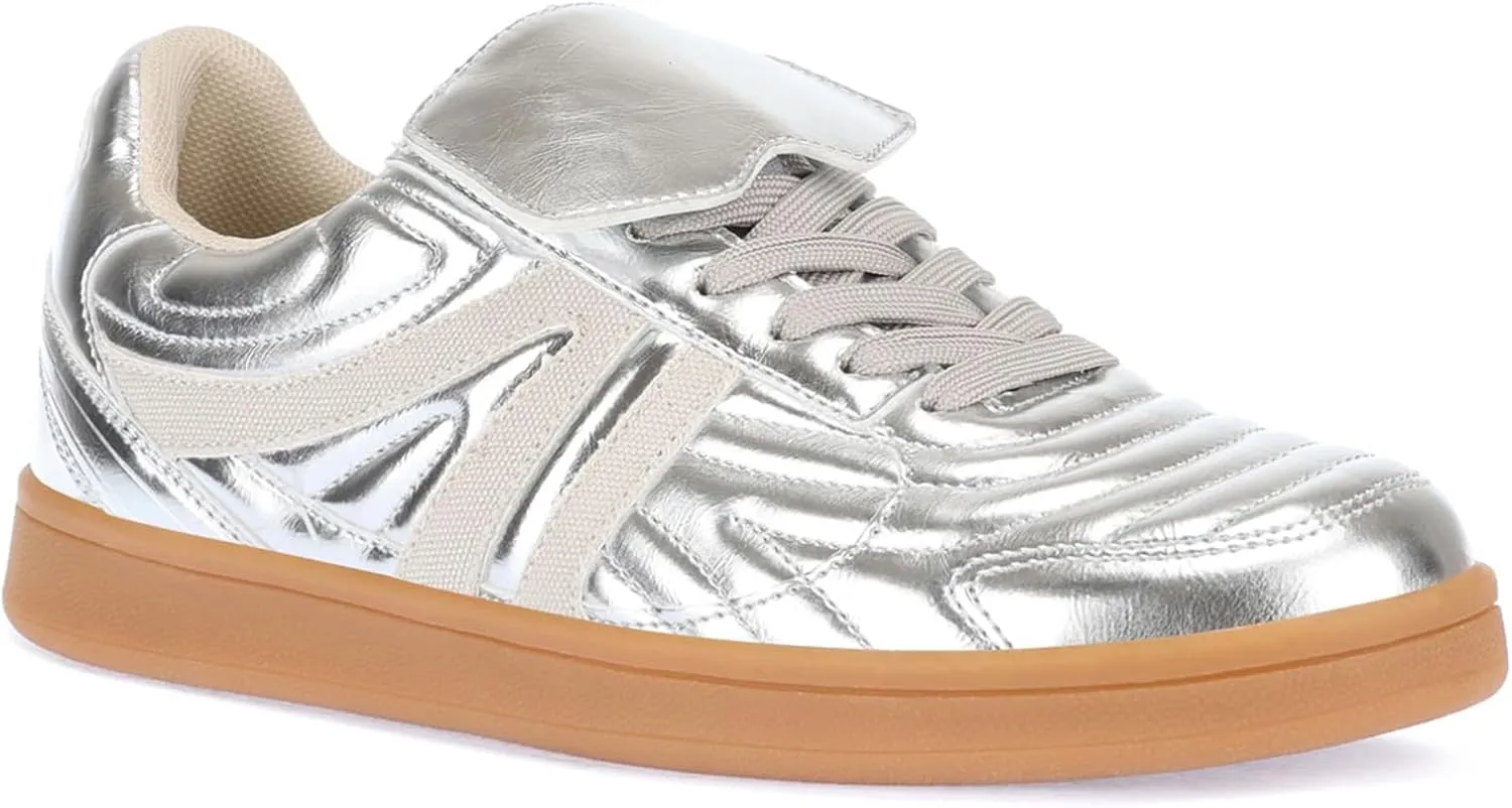 Women Sneakers Lace Up Classic Fashion Sneakers Comfortable Leisure Shoes Walking Shoes Tennis