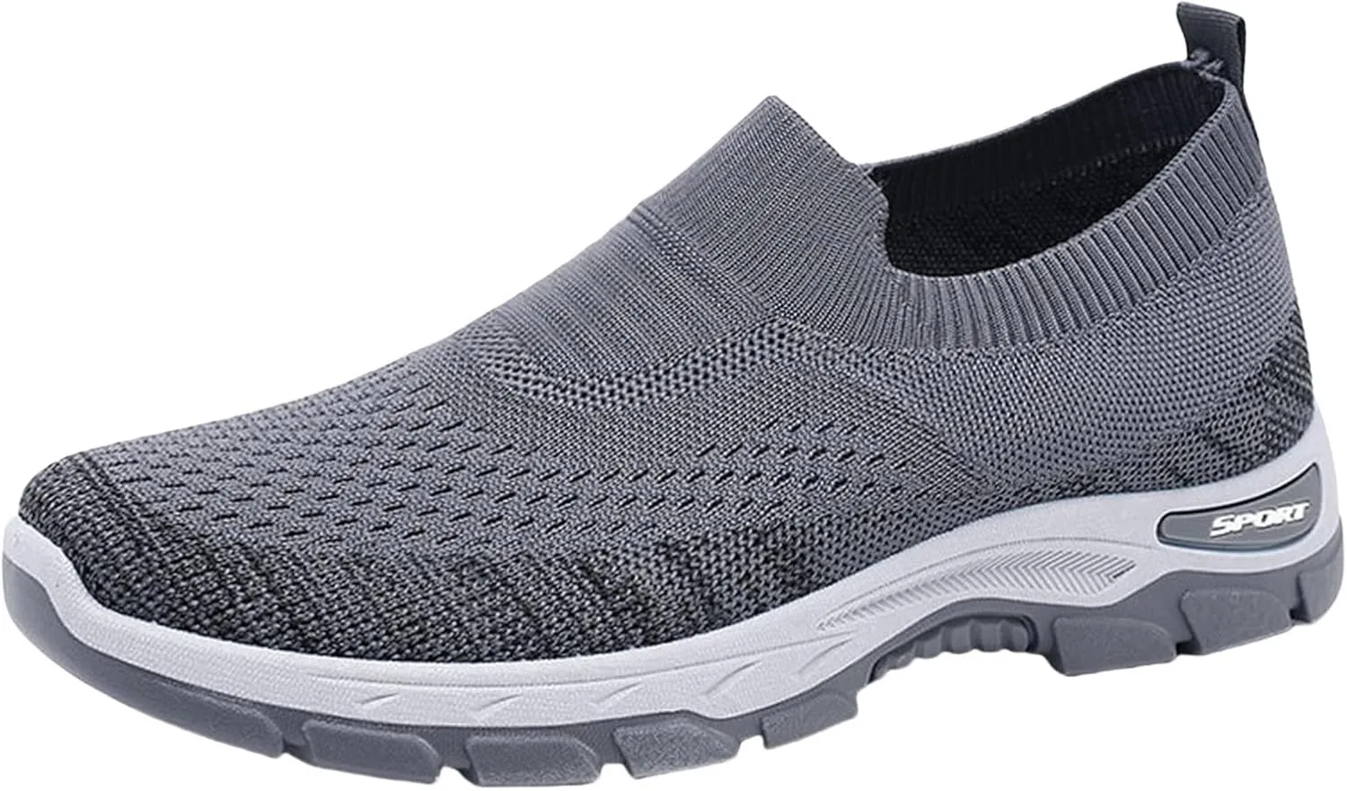 Women Walking Shoes Slip-On Breathable Mesh Sneaker Women's Comfortable Casual Ladies Cushion Athletic Running Shoes