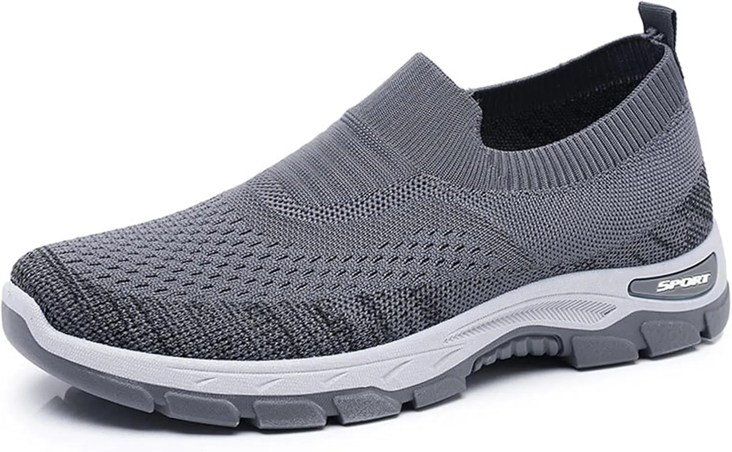 Women Walking Shoes Slip-On Breathable Mesh Sneaker Women's Comfortable Casual Ladies Cushion Athletic Running Shoes