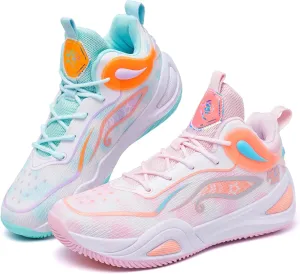 Womens Mens Basketball Shoes Fashion Breathable Athletic Sneakers Lightweight Non Slip Outdoor Sport Volleyball Shoe