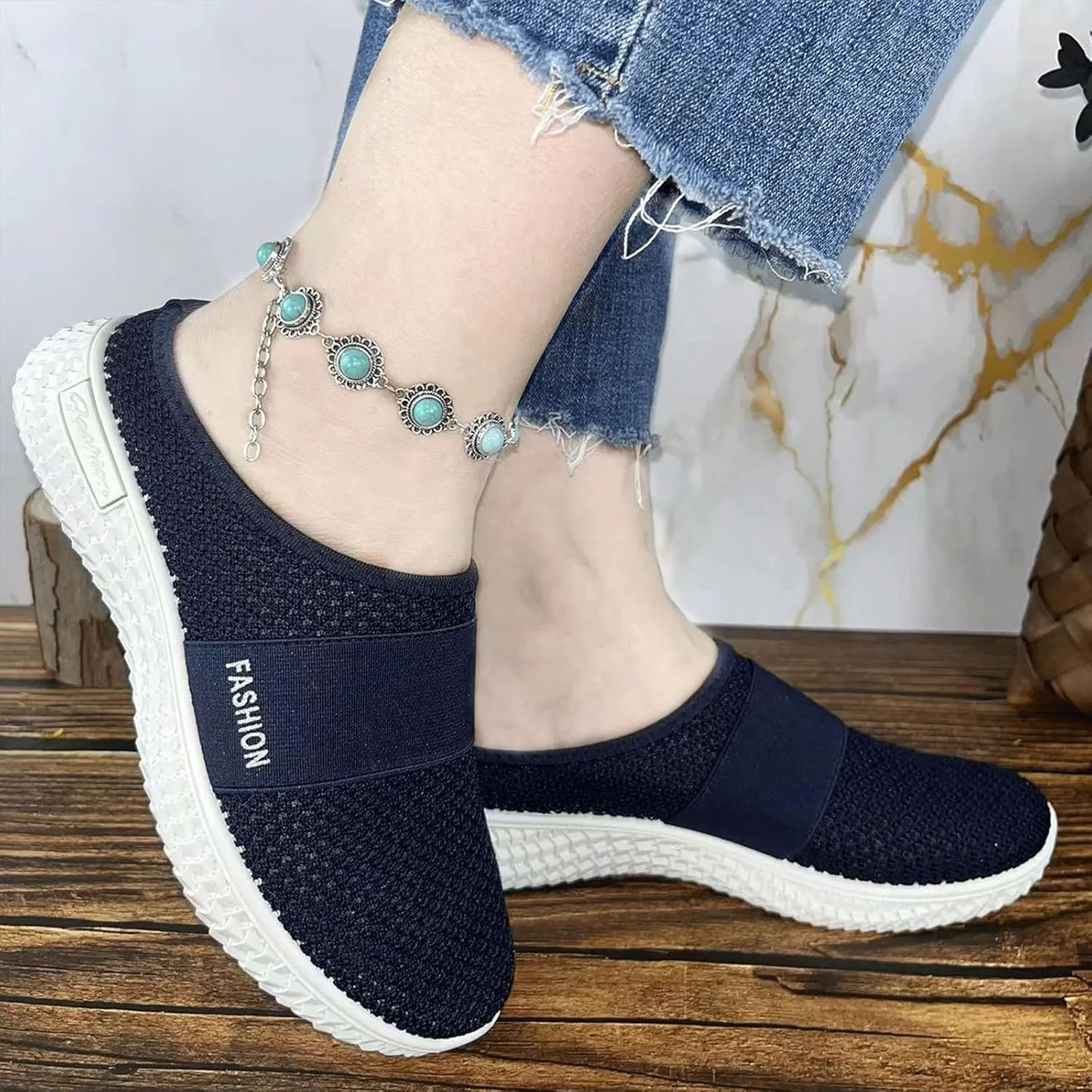 Womens Mules Comfortable Orthopedic Shoes with Arch Support Breathable Hollow Out Clogs Lightweight Open Back Shoes Diabetic Air-Cushion Slip-On Walking Shoe Closed Toe Mules