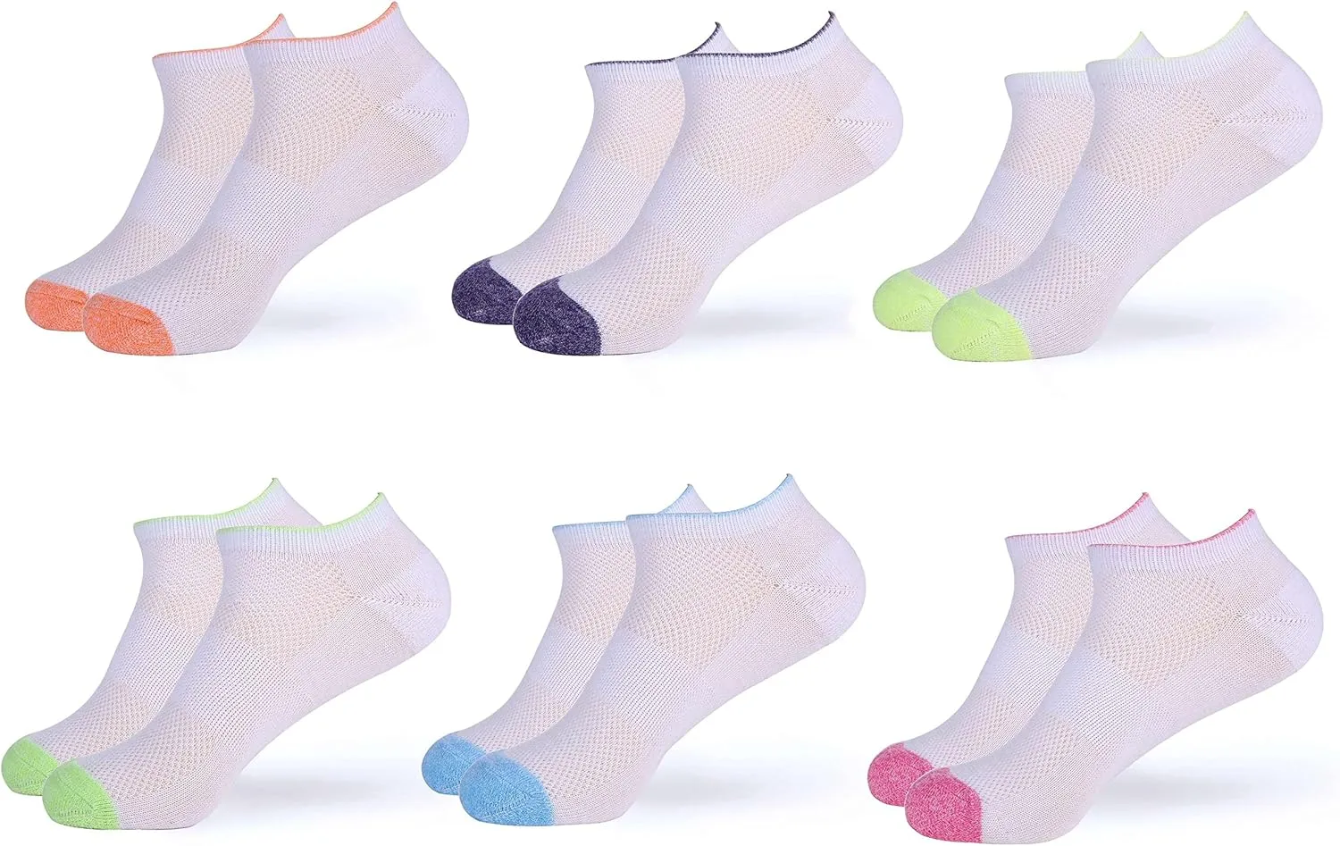 Women's No-Show Athletic Sport Socks Low Cut Sock Size 9-11