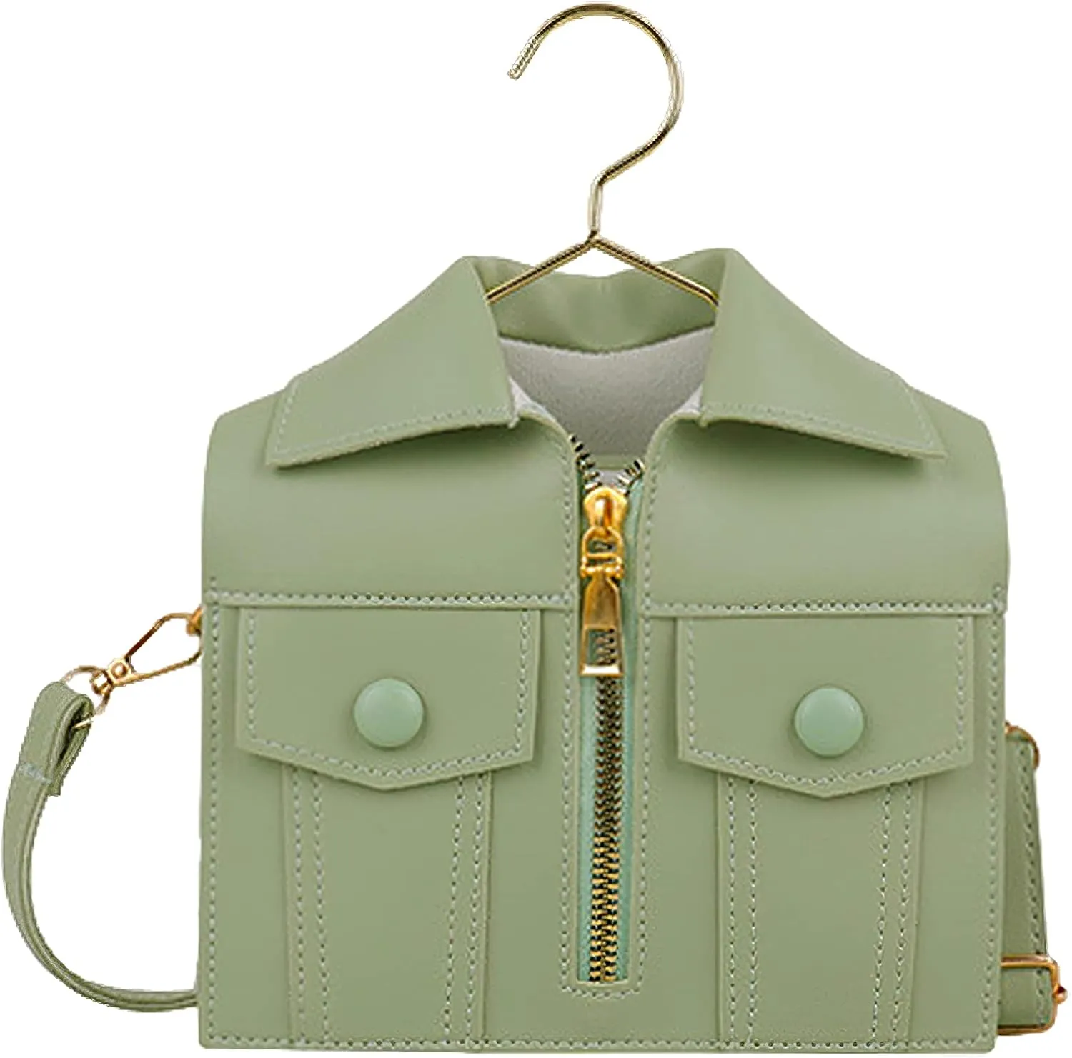 Women's Shirt-Shaped Purse Novelty Shoulder Bag Unique Clutch Handbag Funny Leather Crossbody Tote Satchel