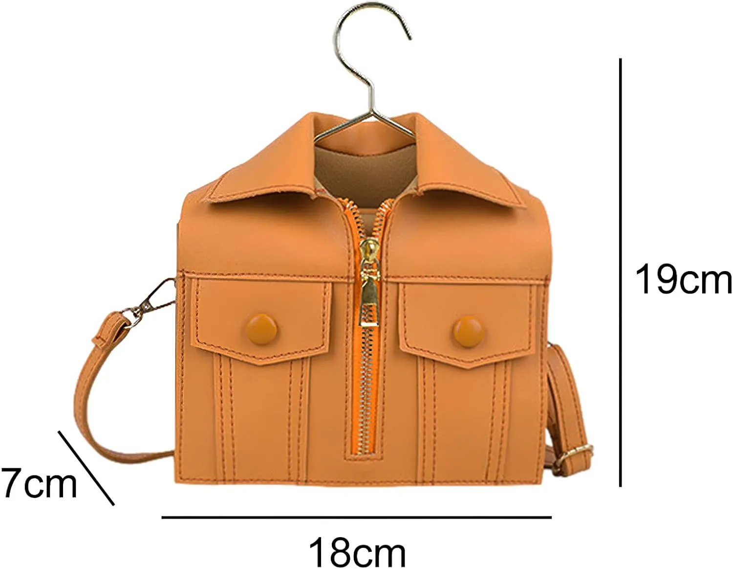 Women's Shirt-Shaped Purse Novelty Shoulder Bag Unique Clutch Handbag Funny Leather Crossbody Tote Satchel