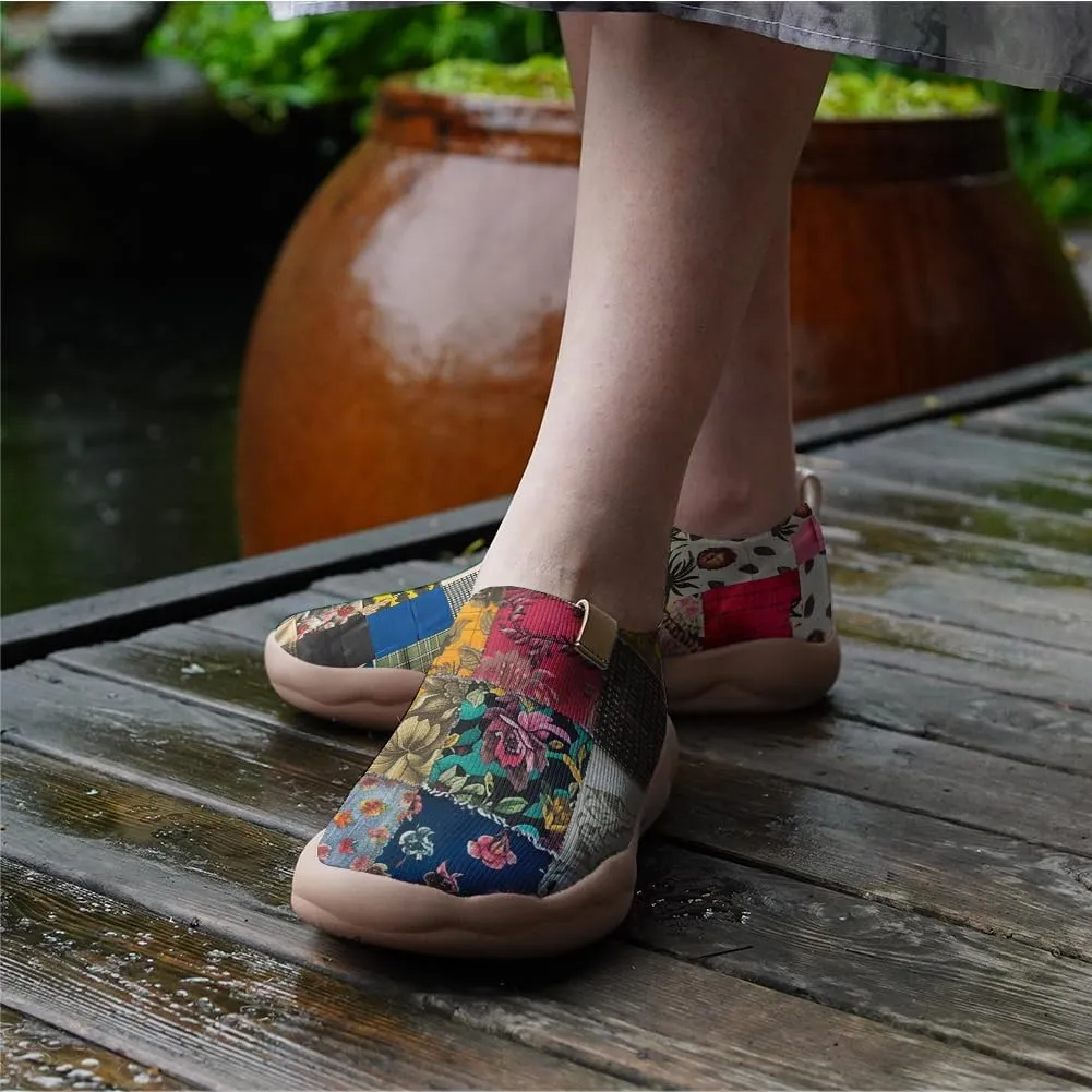 Women's Slip Ons Lightweight Flats Sneakers Walking Casual Loafers Art Painted Travel Shoes