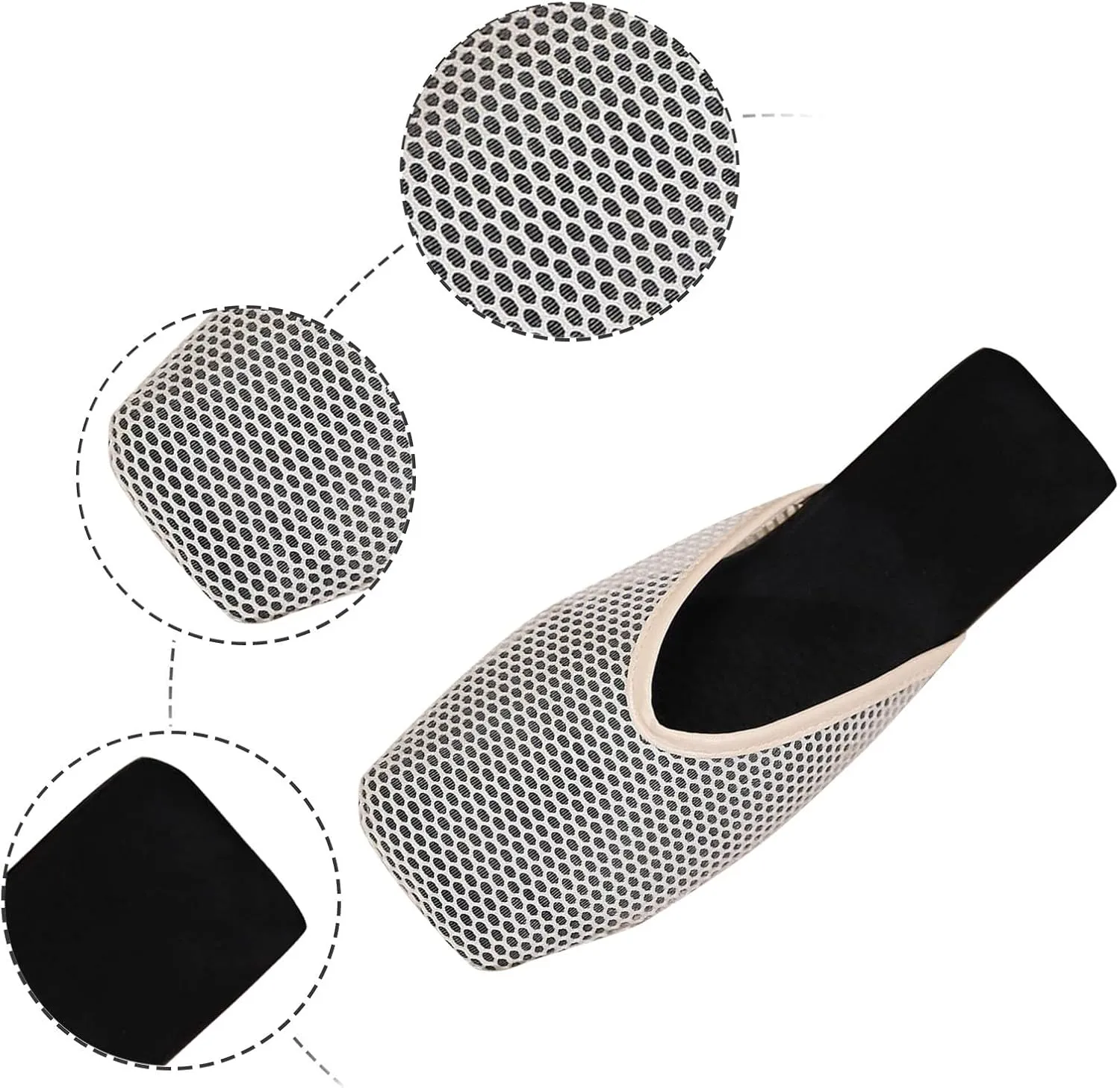 Women's Summer Fashion Net Cloth Overhead Sandals Hollow Breathable Flat Non Slip Womens Born Sandals Size 8