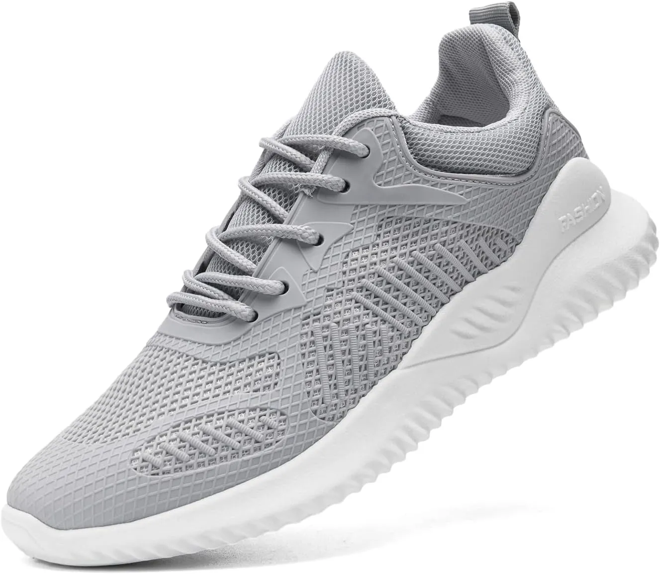Womens Tennis Running Shoes Unisex Lightweight Breathable Walking Shoes Ultra Soft Flying Knitting Lace Up Fashion Sneakers Non Slip Athletic Trainers Casual Sports Shoes