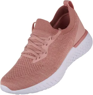 Womens Walking Shoes Slip-on Lightweight Mesh Sneakers Breathable Tennis Comfortable Socks Shoes Track and Field Road Training Running Shoes Sport Shoes US6-12 (W)