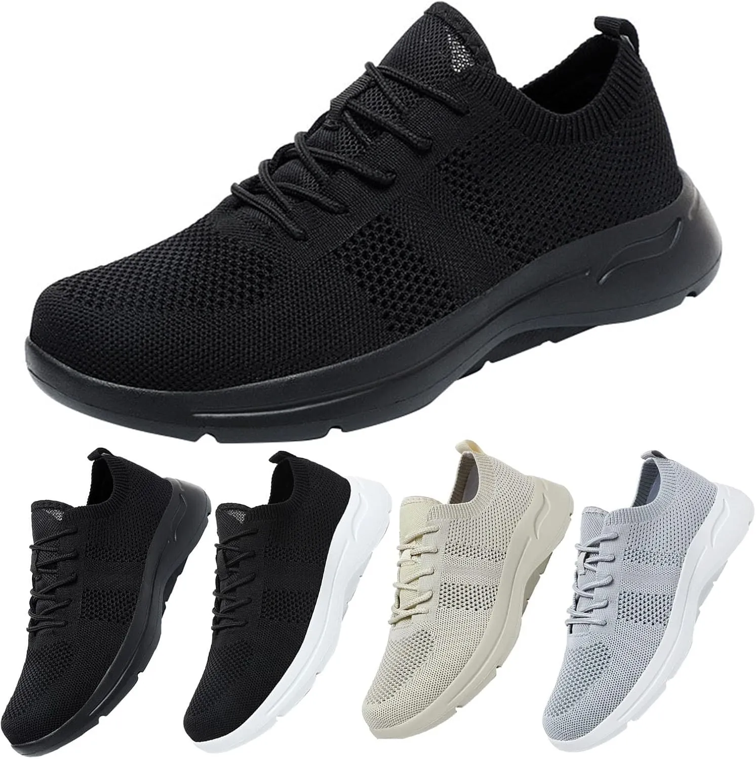 Women's Woven Orthopedic Breathable Soft Shoes Tennis Shoes Men Boots Dress Casual Shoes Chunky Sneakers Platform Tennis Shoe Loafers Dress Shoe